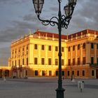 Abendstimmung auf Schloss Schönbrunn