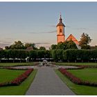 Abendstimmung auf Schloss Zeil