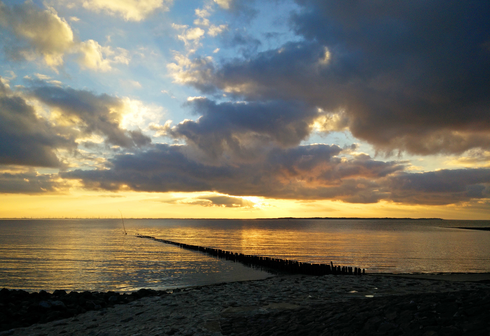 Abendstimmung auf Spiekeroog 2 ...