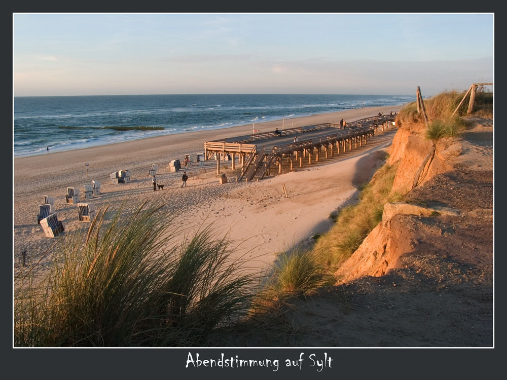 Abendstimmung auf Sylt