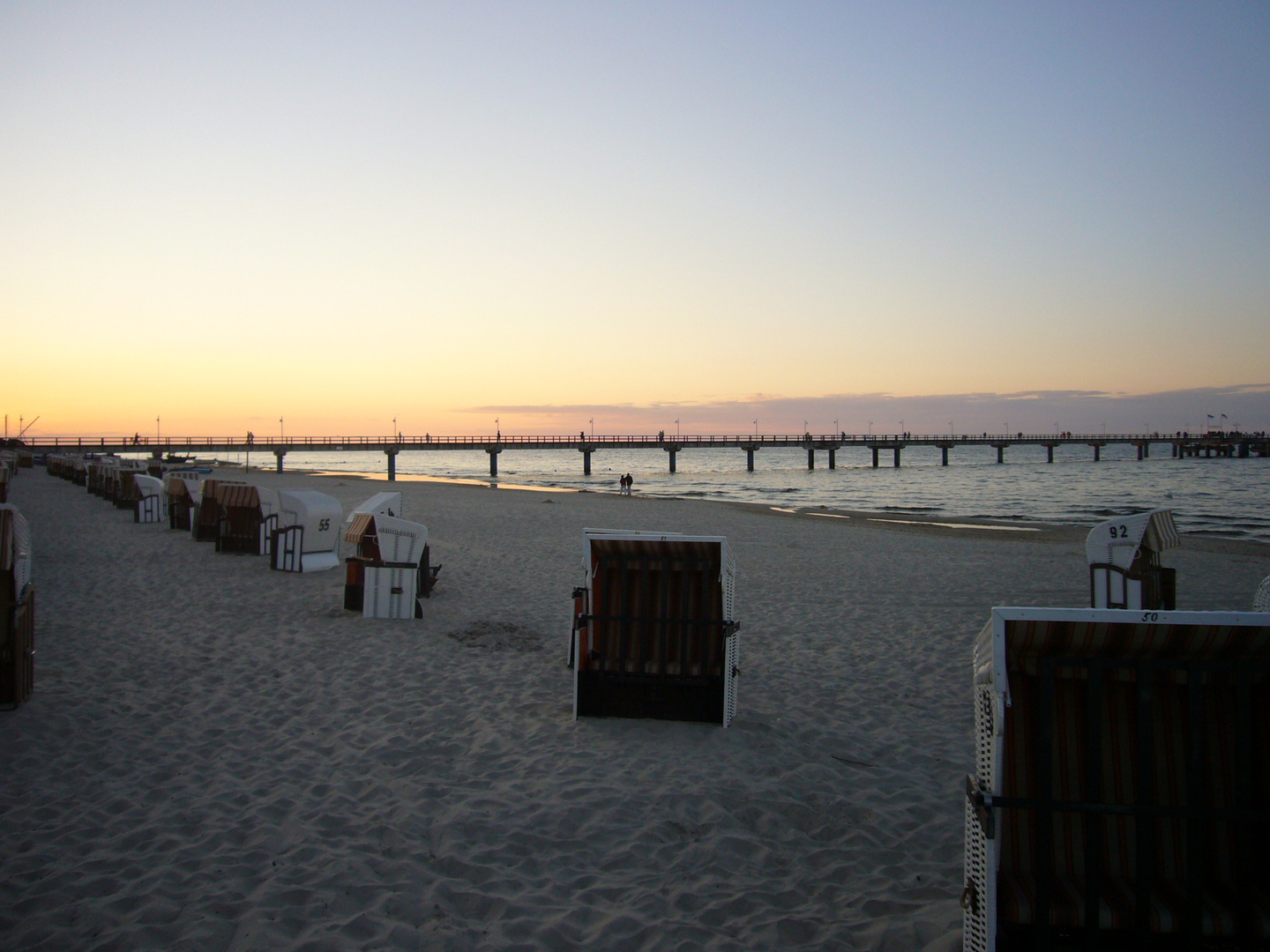 Abendstimmung auf Usedom