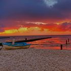 Abendstimmung auf Usedom 