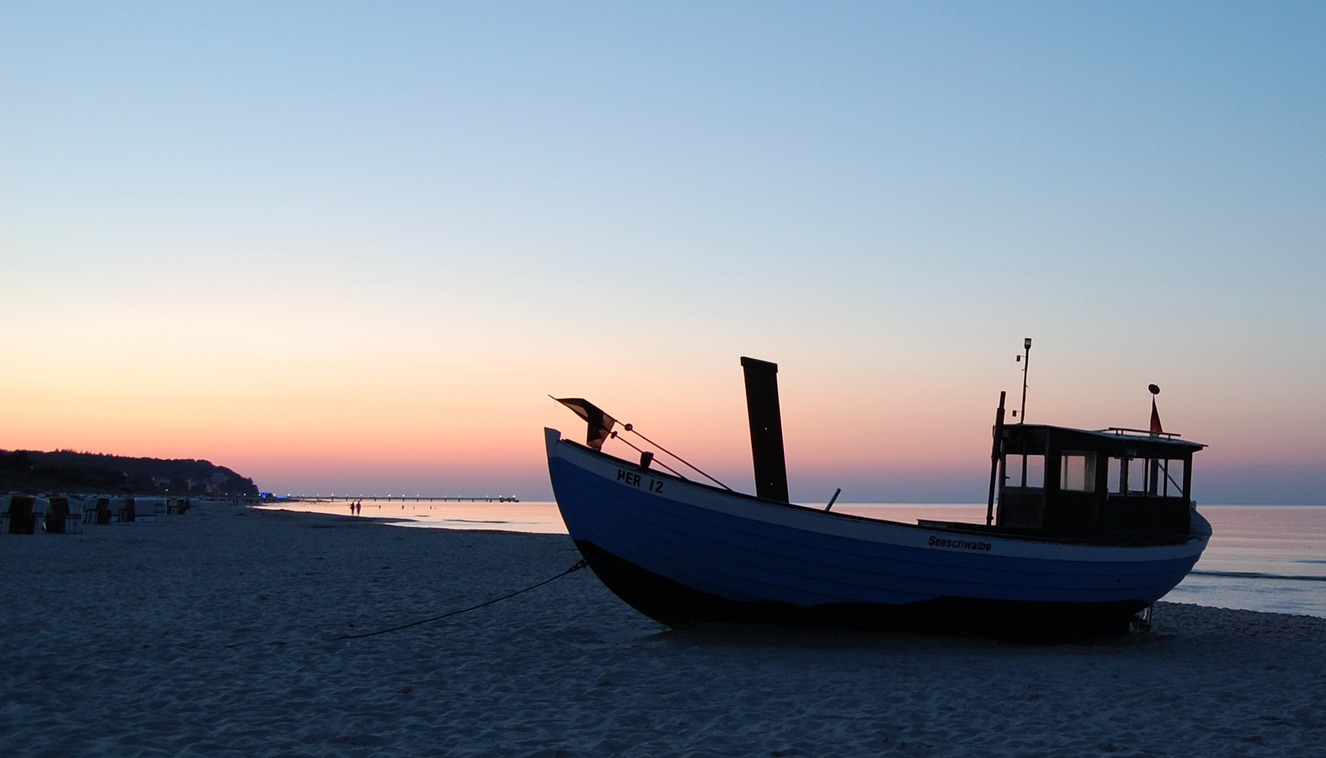 Abendstimmung auf Usedom