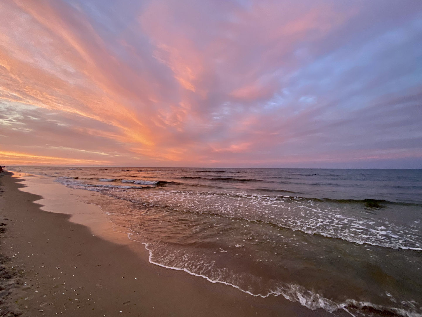 Abendstimmung auf Usedom