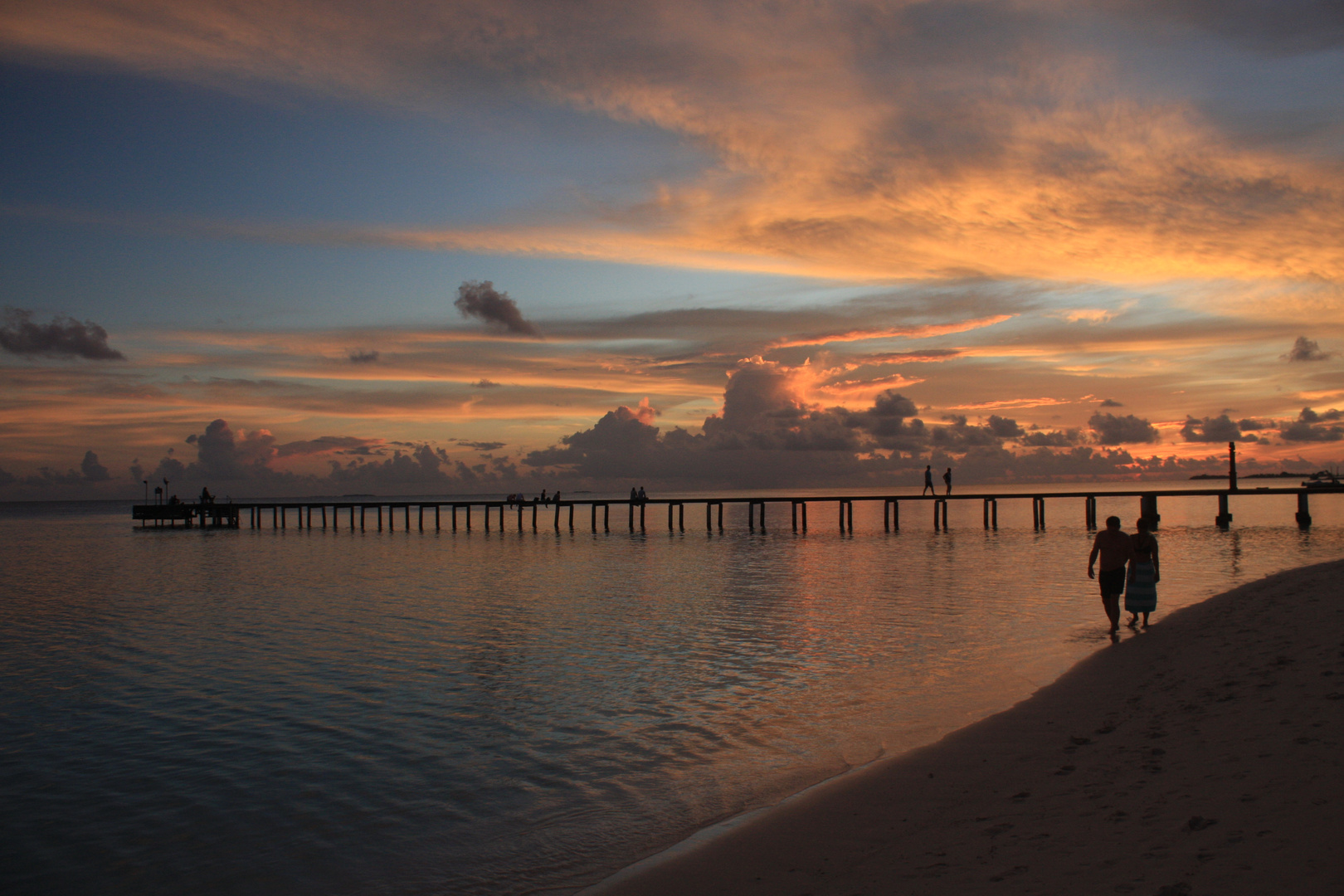 Abendstimmung auf Velidhu