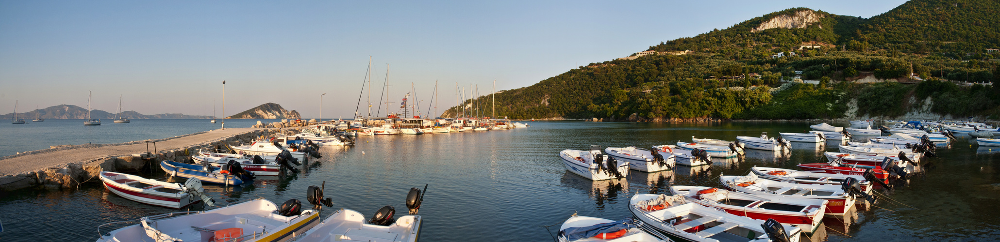 Abendstimmung auf Zante