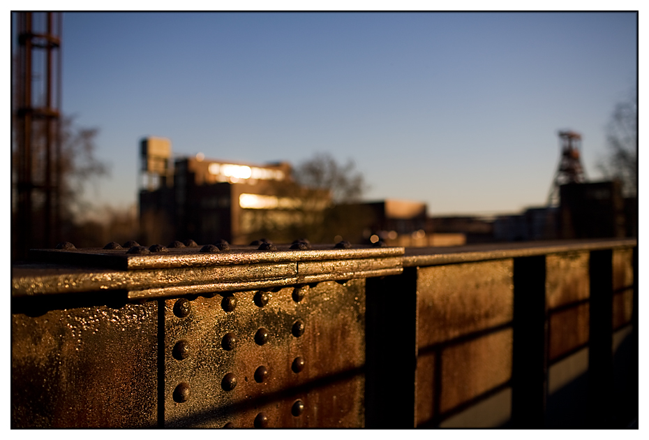 Abendstimmung auf Zollverein