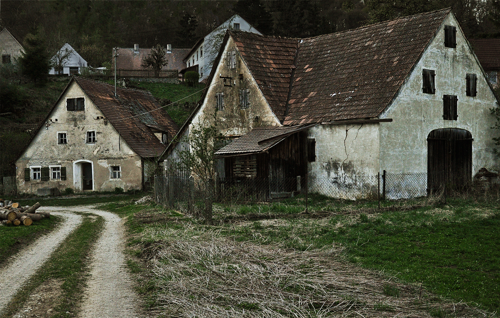 Abendstimmung auf`m Dorf