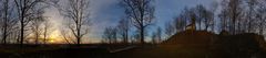 Abendstimmung Basaltkegel Parkstein 360°