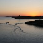 Abendstimmung bei Abu Simbel