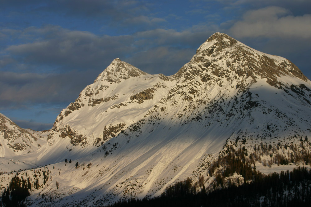 Abendstimmung bei Arosa