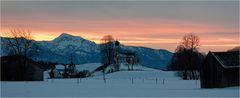 Abendstimmung bei Bad Tölz