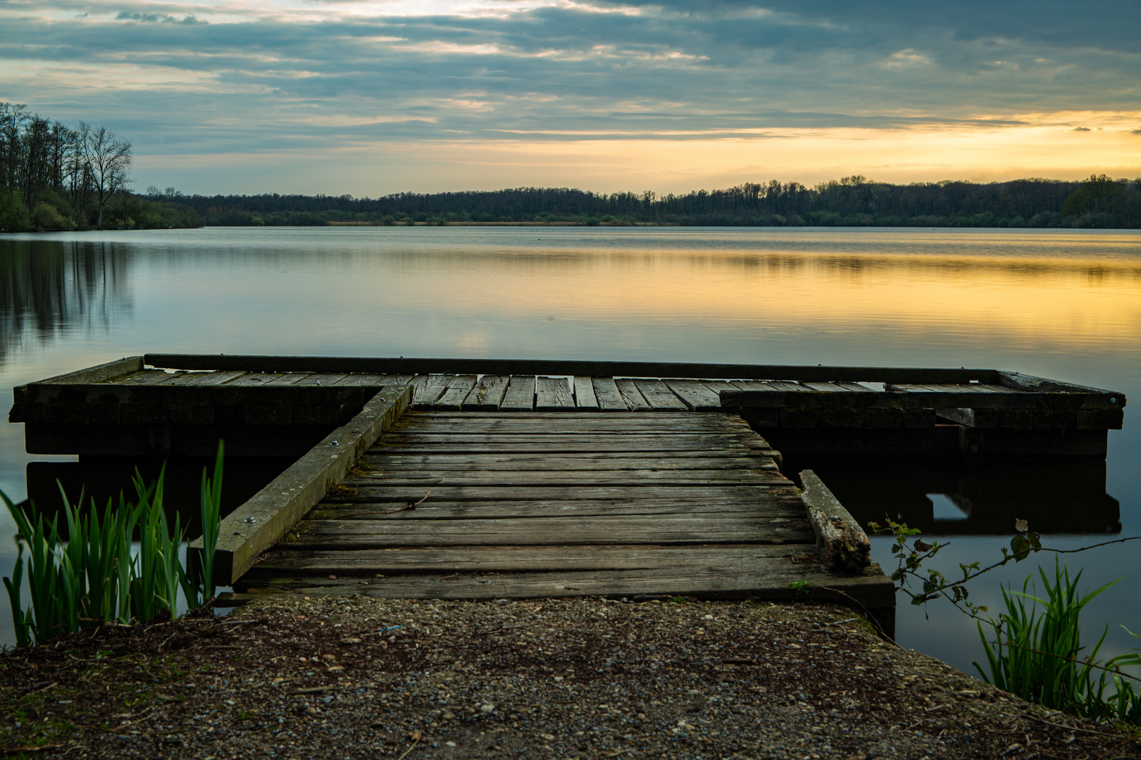 Abendstimmung bei den Krickenbecker Seen