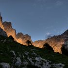 Abendstimmung bei der Engelhornhütte