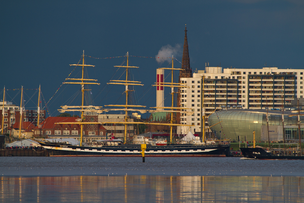 Abendstimmung bei der Sail 2010