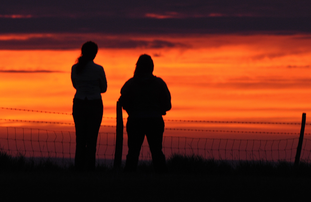 Abendstimmung bei Eastbourne