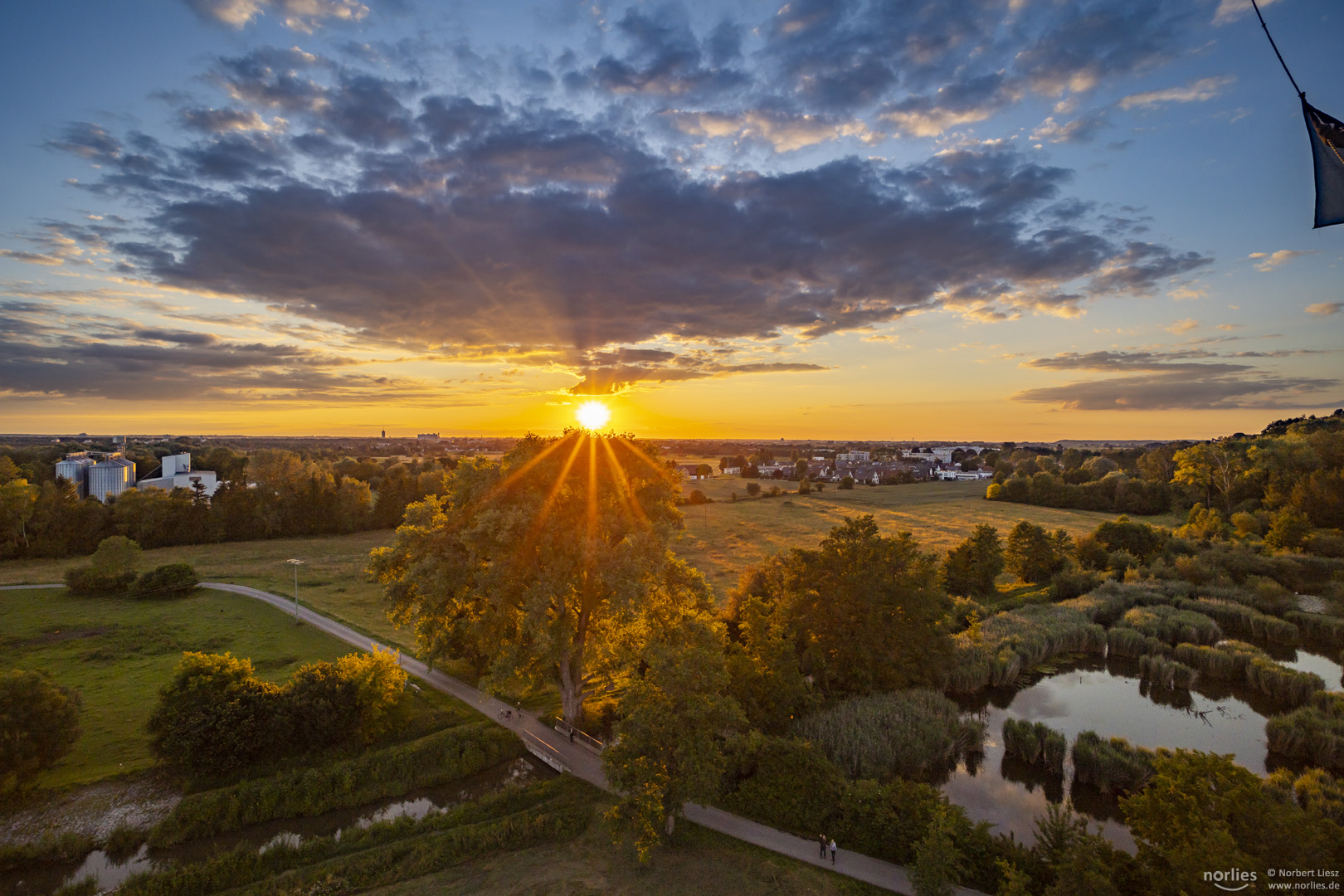 Abendstimmung bei Friedberg