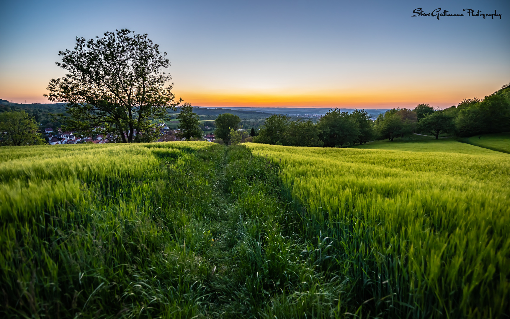 Abendstimmung bei Glems