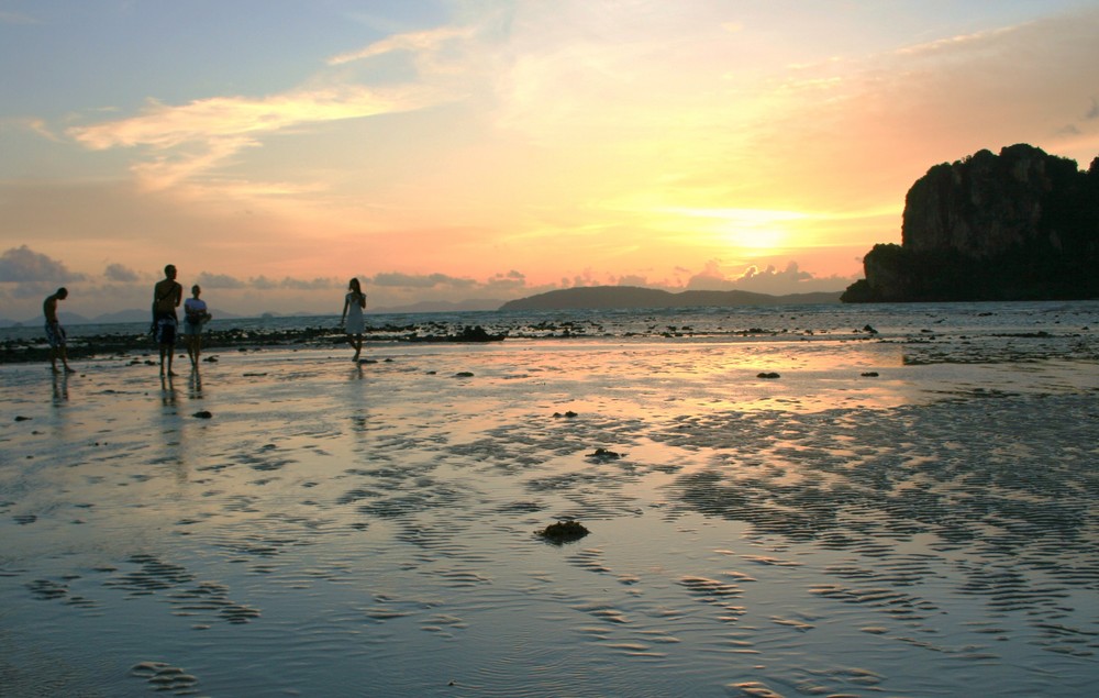 Abendstimmung bei Krabi