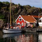 Abendstimmung bei Kristiansand in Südnorwegen