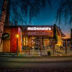 Abendstimmung bei MacDonalds