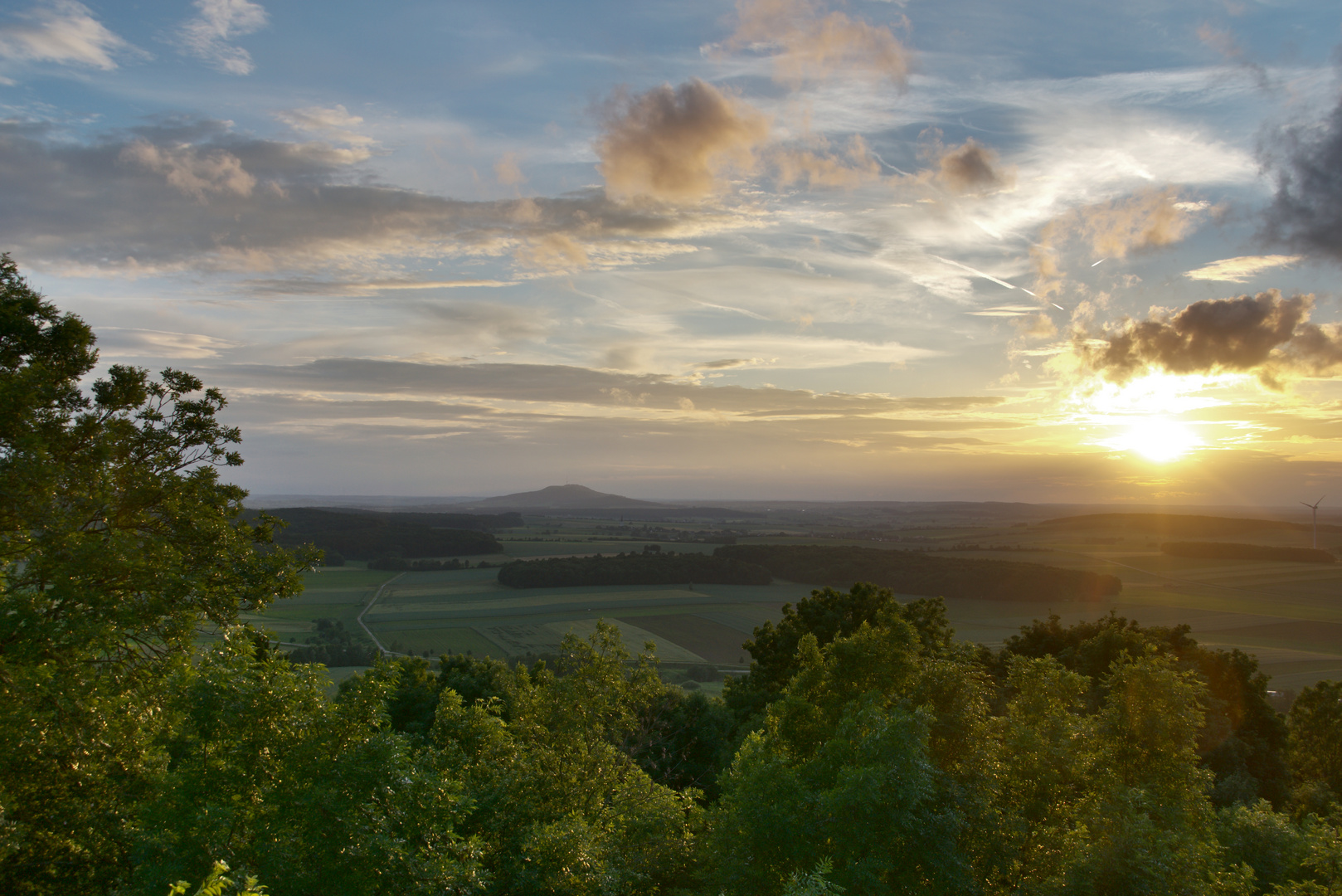 Abendstimmung bei Spielberg