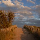 Abendstimmung bei St.Pierre sur la mer, Languedoc, Frankreich