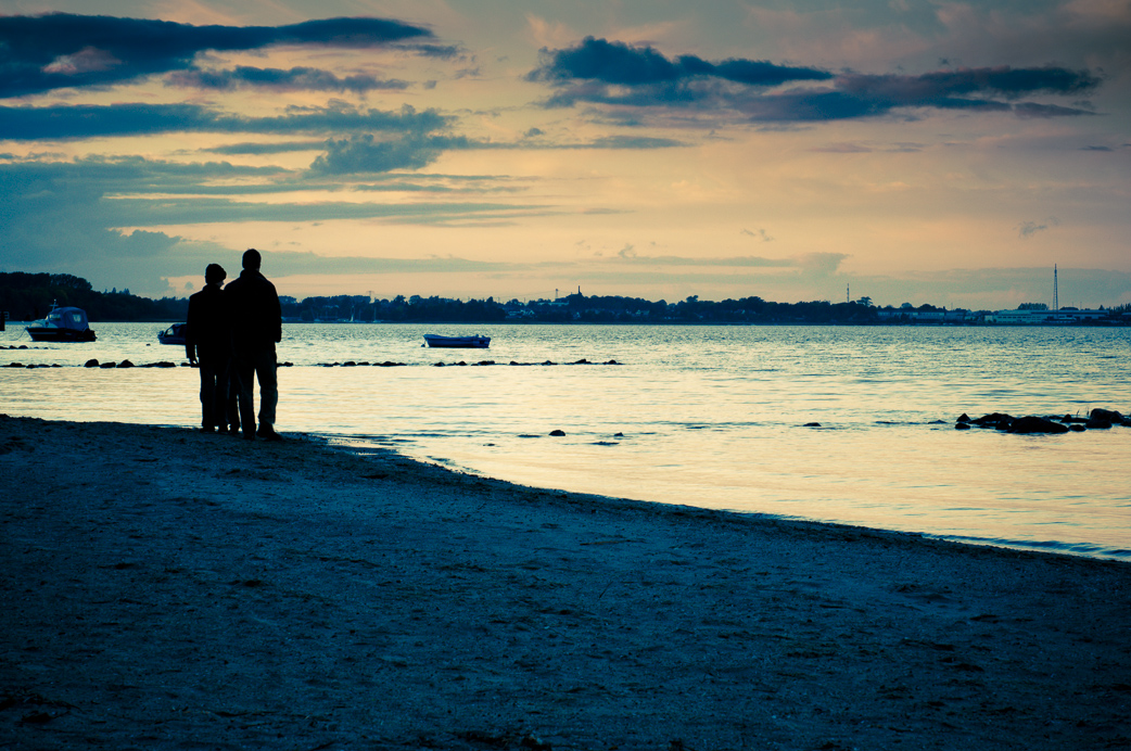 Abendstimmung bei Stralsund