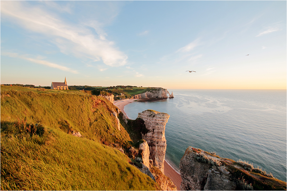 ~ Abendstimmung bei Étretat ~