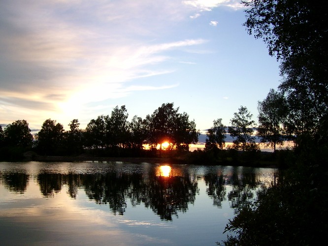 Abendstimmung beim Birkensee