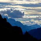 Abendstimmung beim Büllelejoch - Sextener Dlomiten