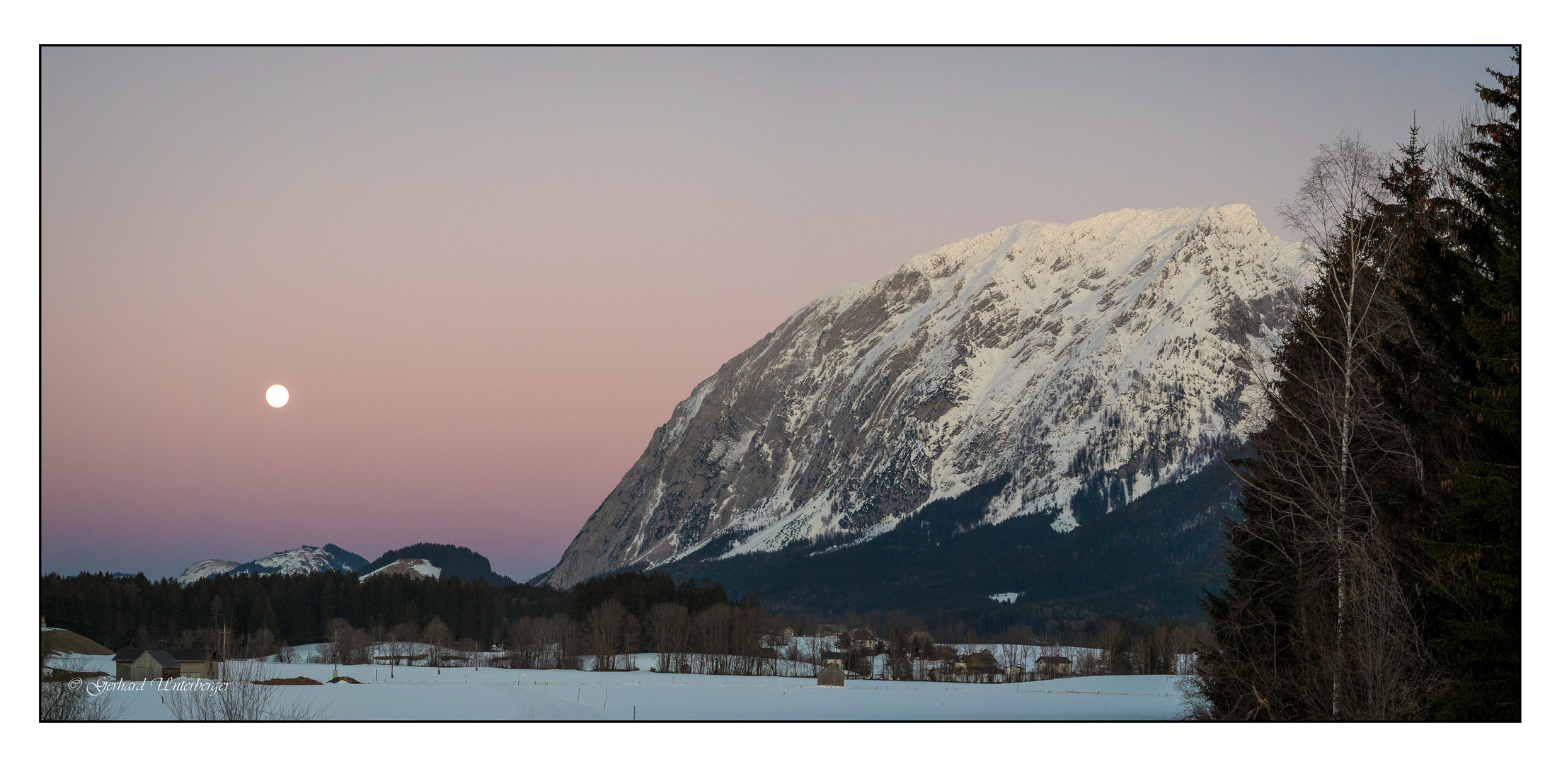 Abendstimmung beim Grimming