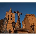 Abendstimmung beim Papstpalast in Avignon