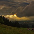 Abendstimmung beim Rottachspeicher