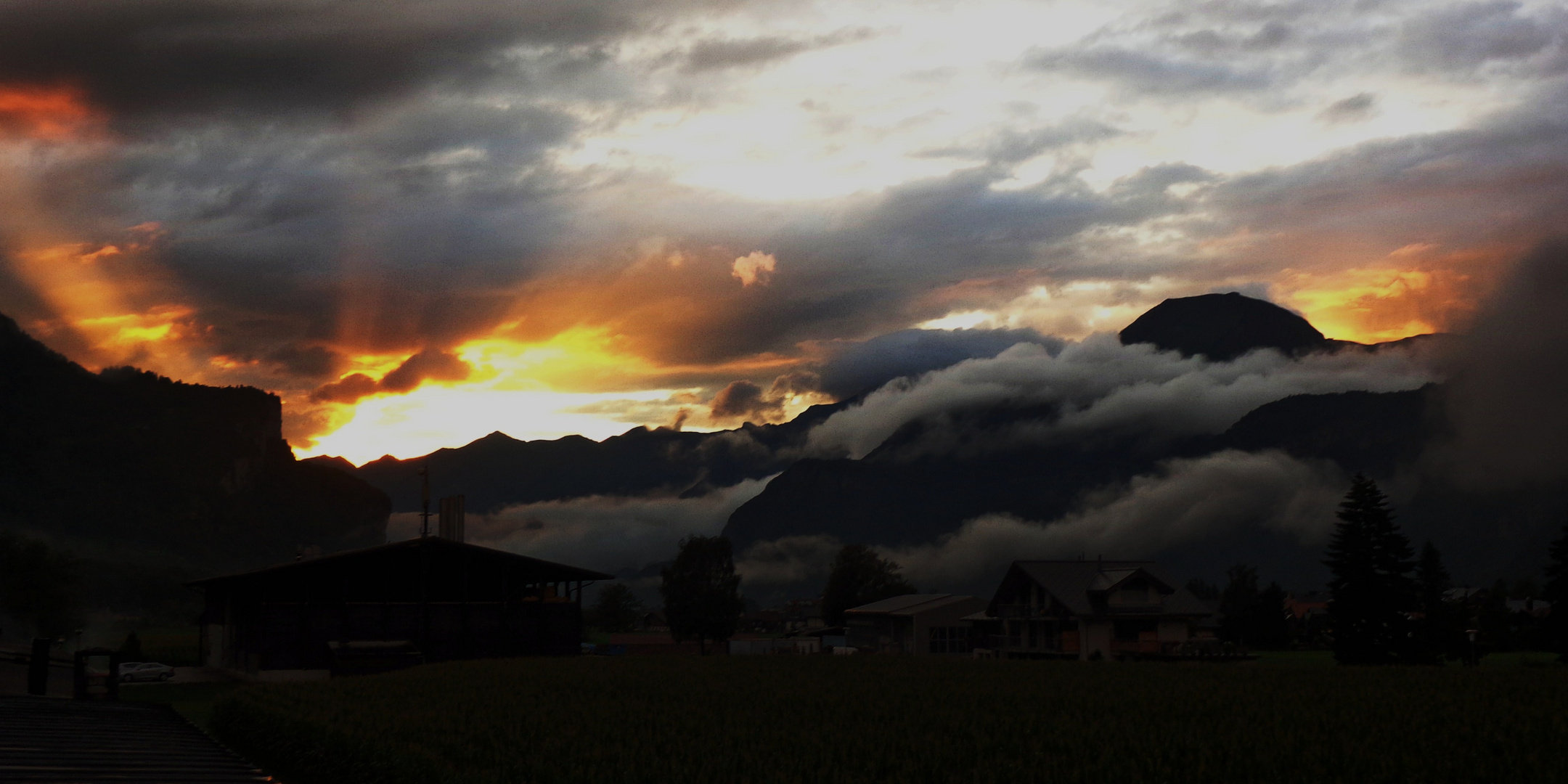 Abendstimmung ber dem Brienzergrad