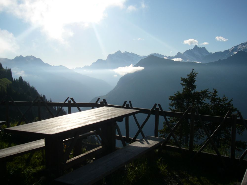 Abendstimmung Berner Oberland CH