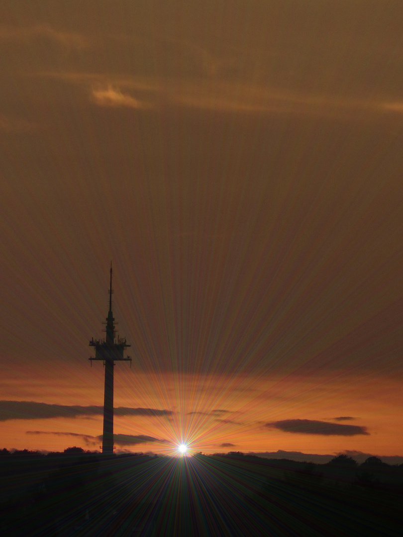 Abendstimmung Blick nach Schwerte