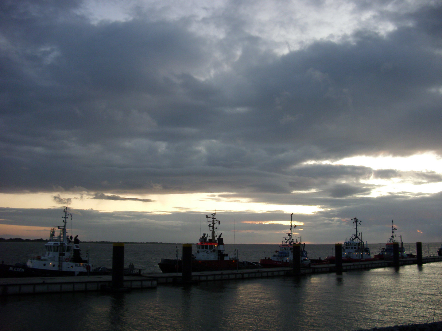 Abendstimmung Bremerhaven