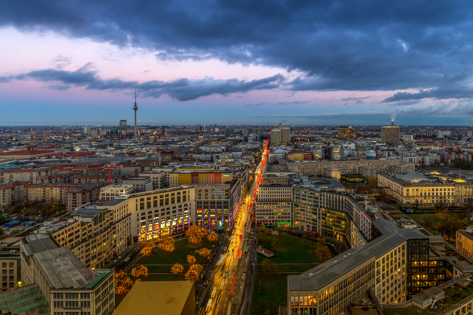 Abendstimmung - City Ost