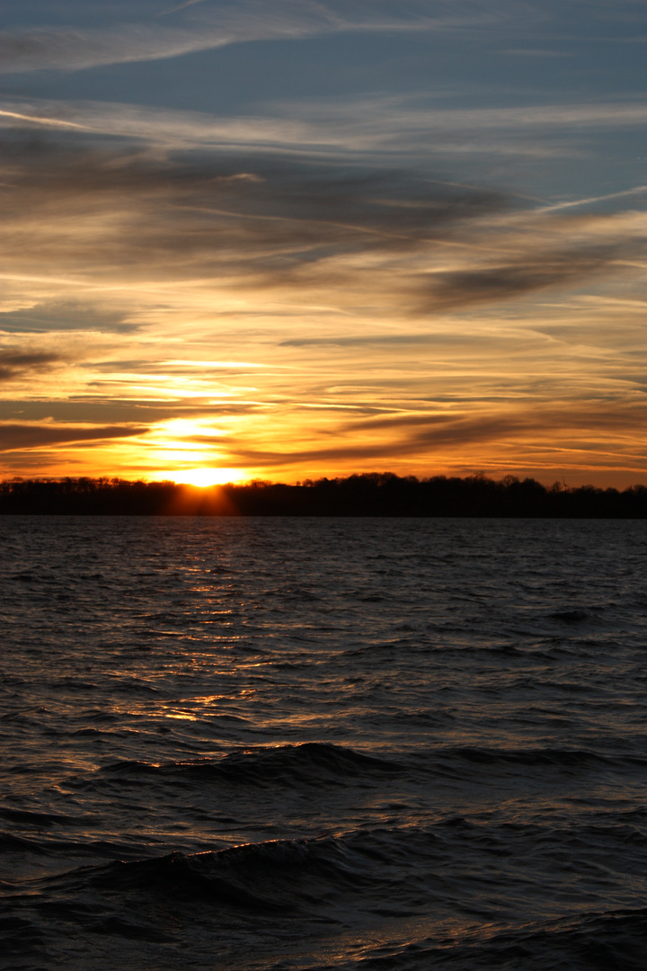 Abendstimmung Cospudener See