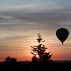 Abendstimmung - der Sonne hinterher fahren