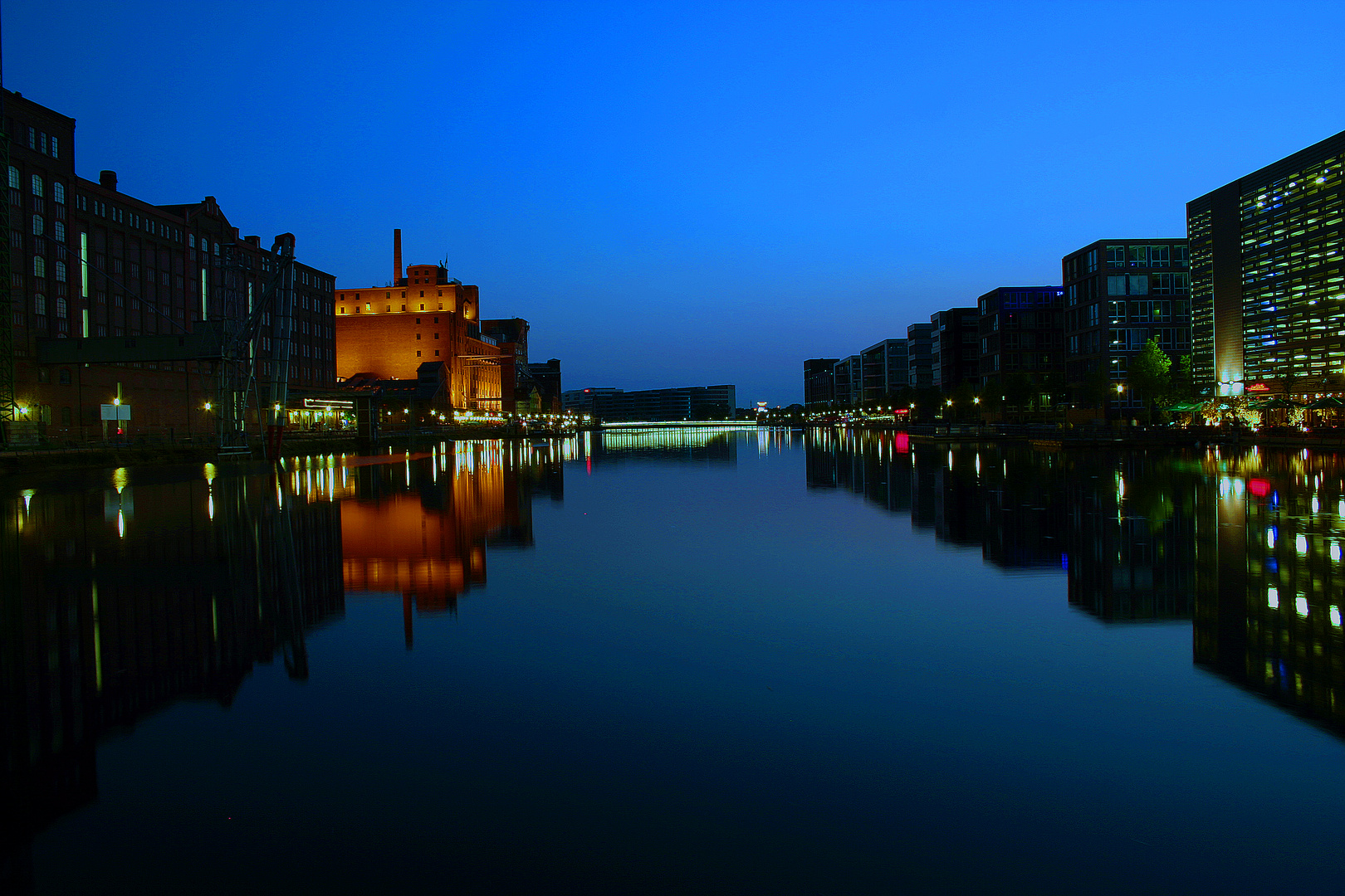 Abendstimmung Duisburg Innenhafen