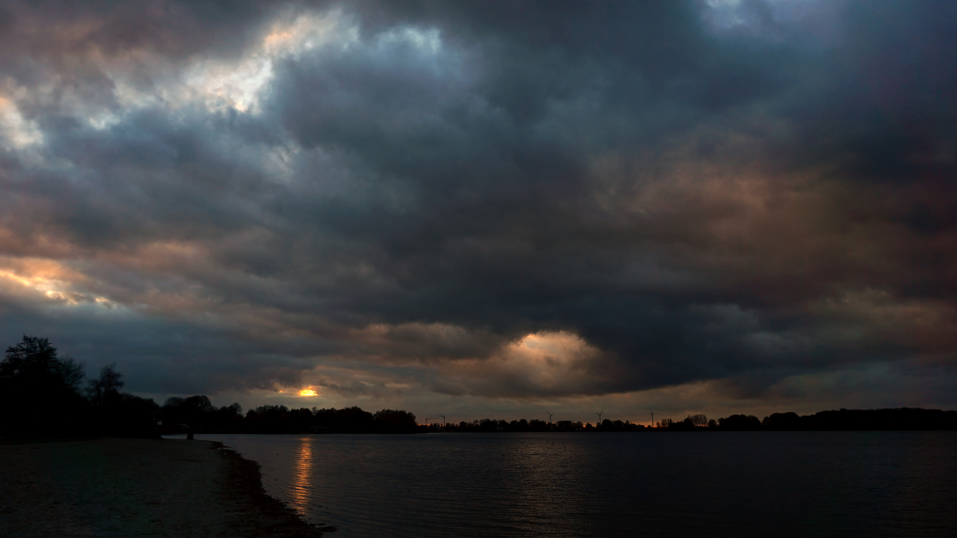 Abendstimmung Einfeldersee