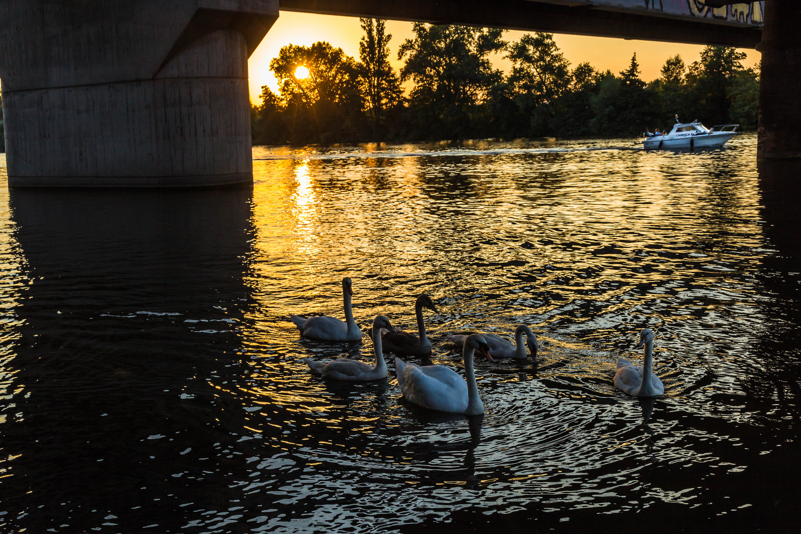 Abendstimmung Frankfurt am Main