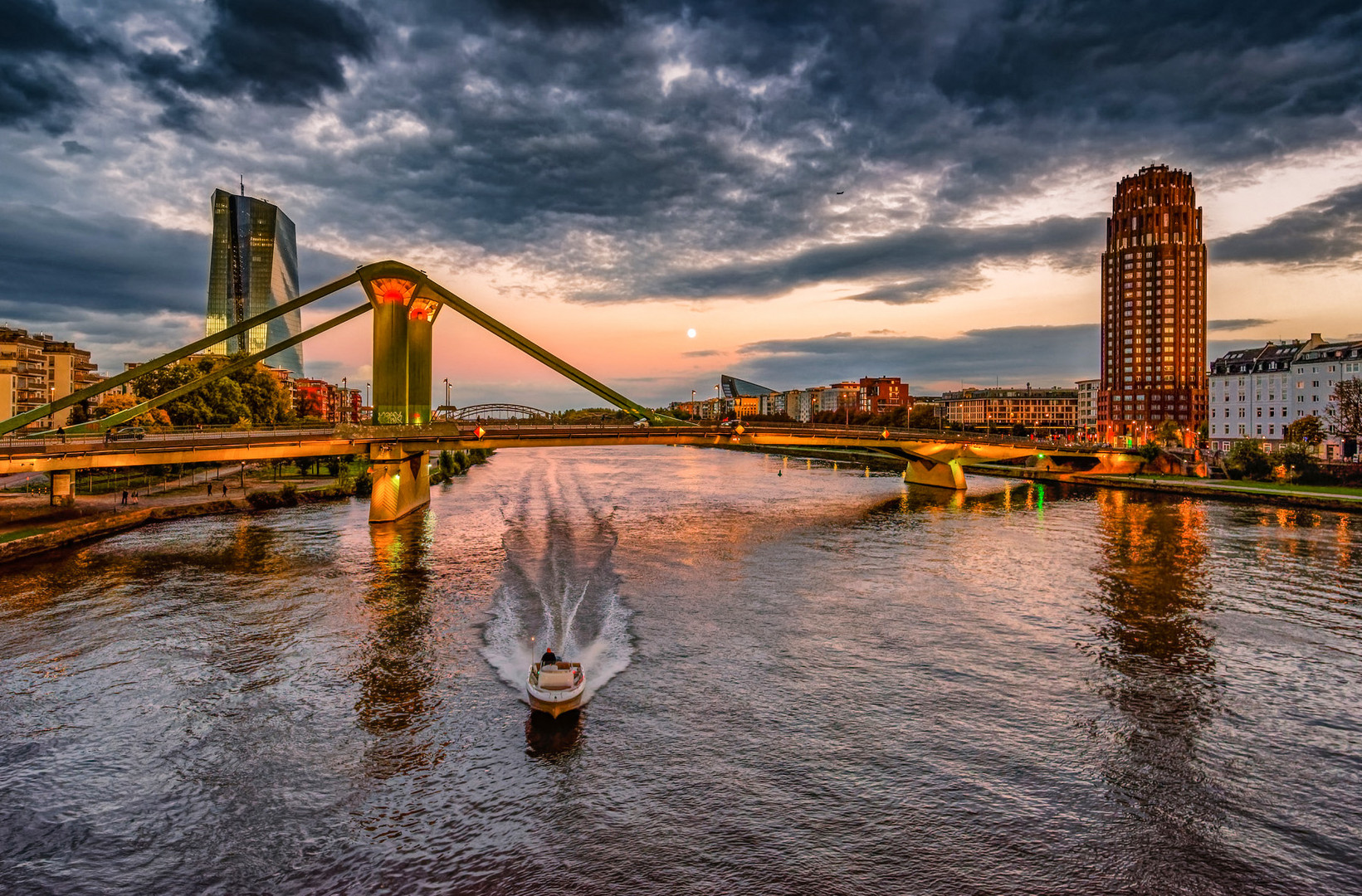 Abendstimmung Frankfurt am Main