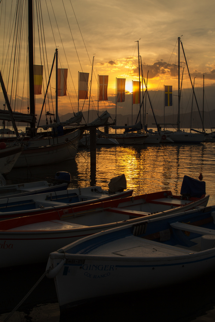 Abendstimmung Gardasee