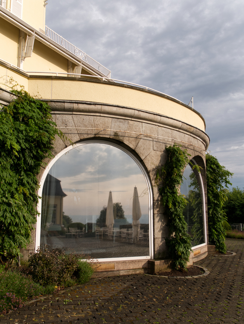 Abendstimmung gespiegelt