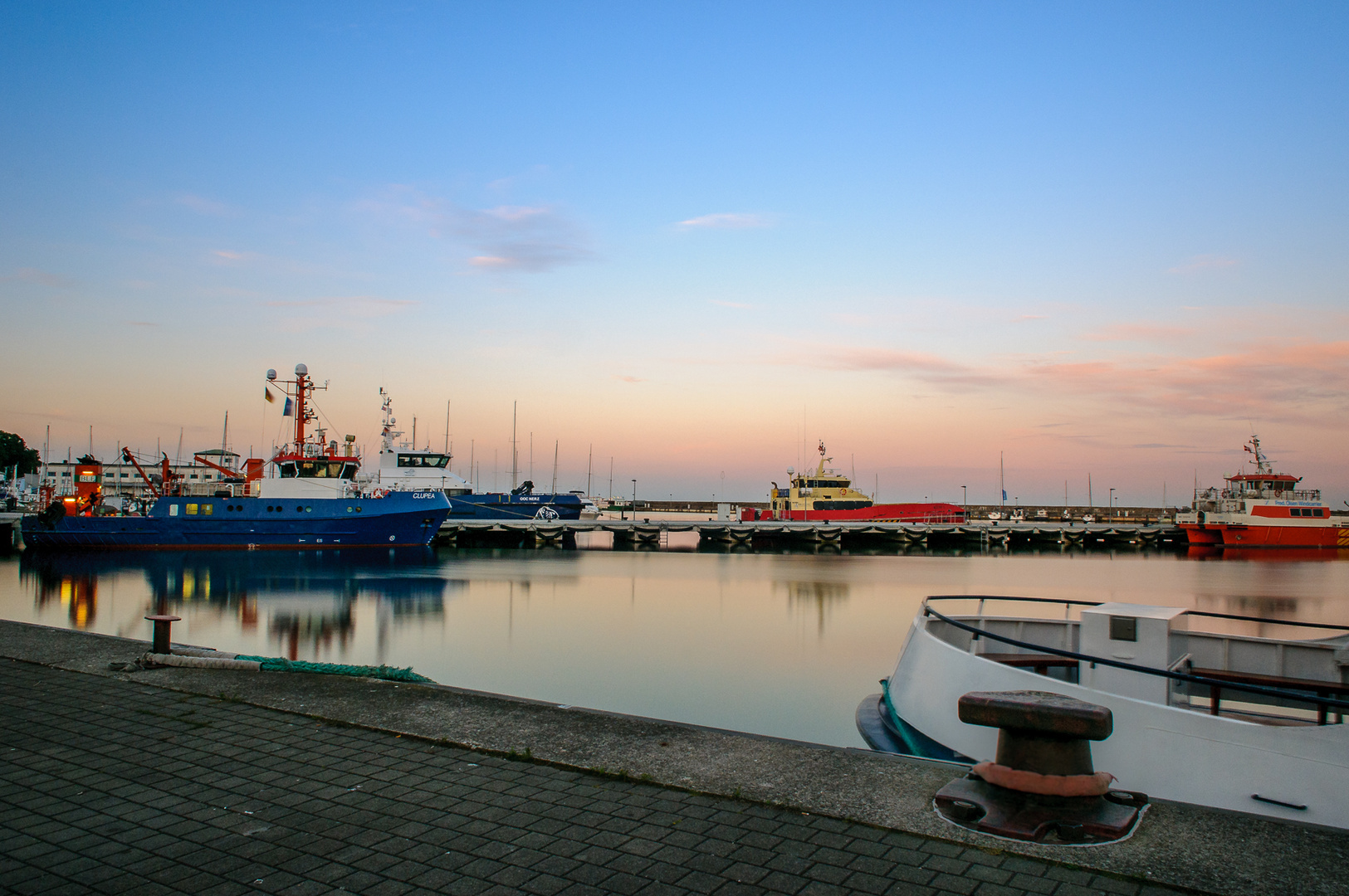 Abendstimmung Hafen Sassnitz