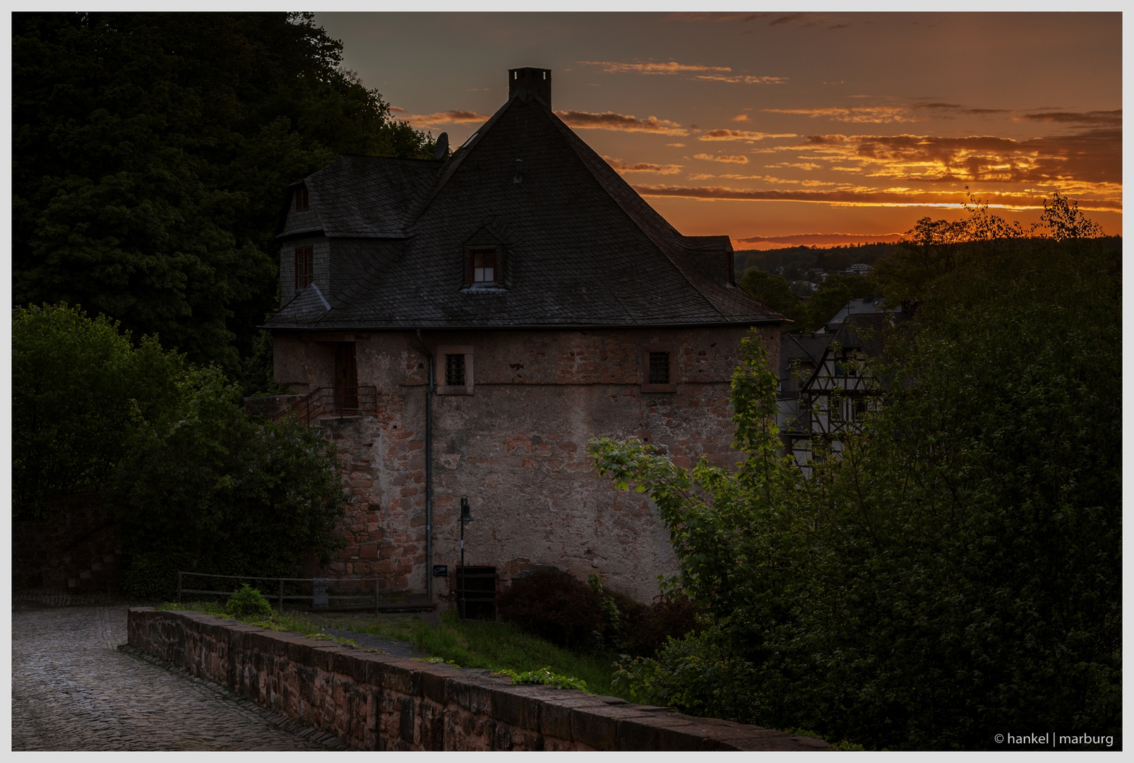 Abendstimmung - Hexenturm am Landgrafenschloss