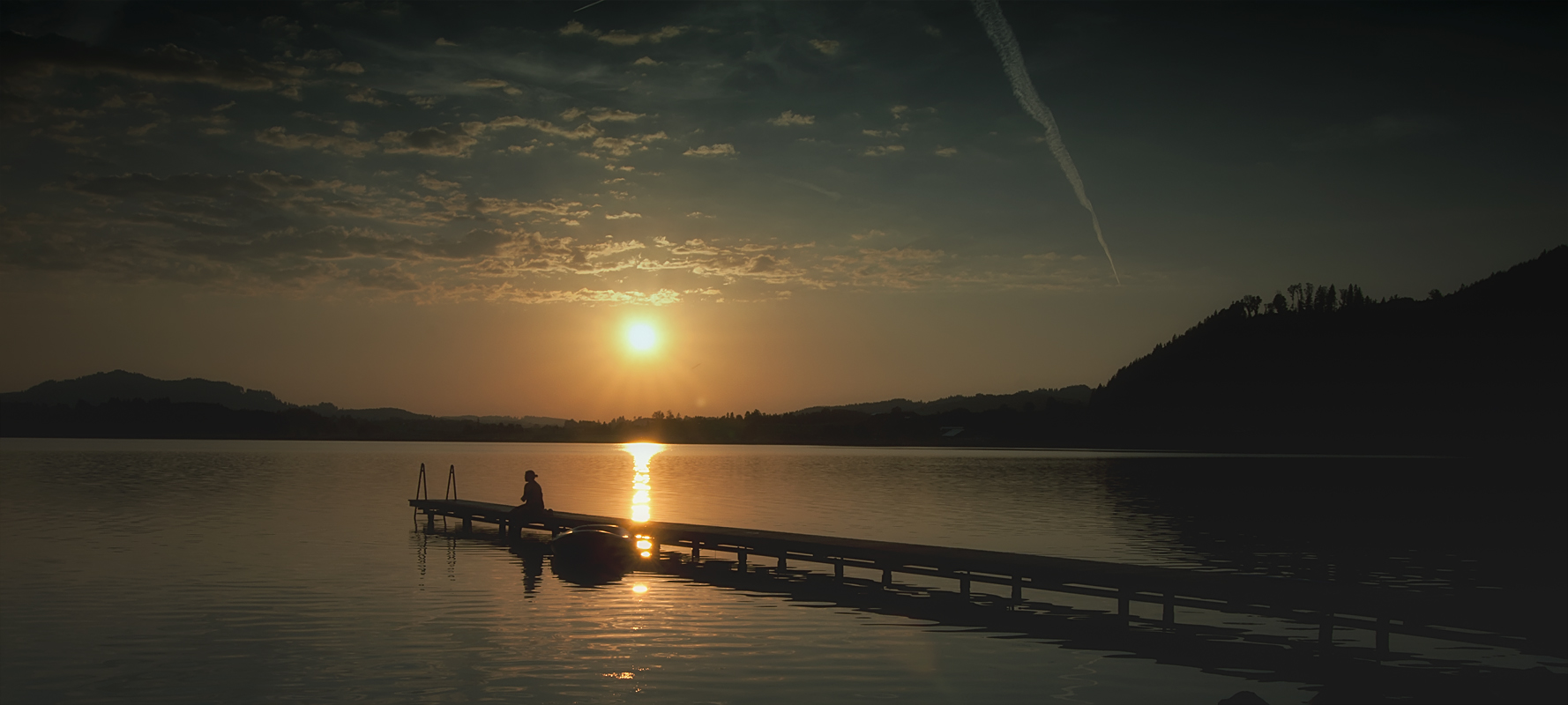 Abendstimmung - Hopfensee